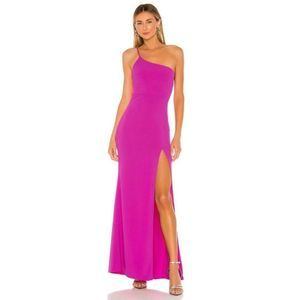 Lovers and Friends Eve Gown in Rose Violet XXS